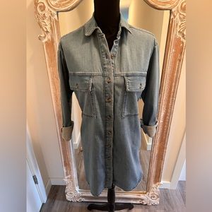 Denim dress size small.